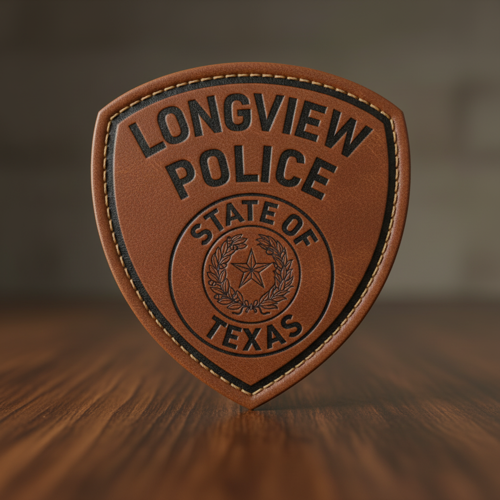 Longview Police Department Patch SVG
Texas Law Enforcement Shield Vector
Longview Police Patch Engraving File
Officer Plaque CNC Vector File
State of Texas Police Emblem
