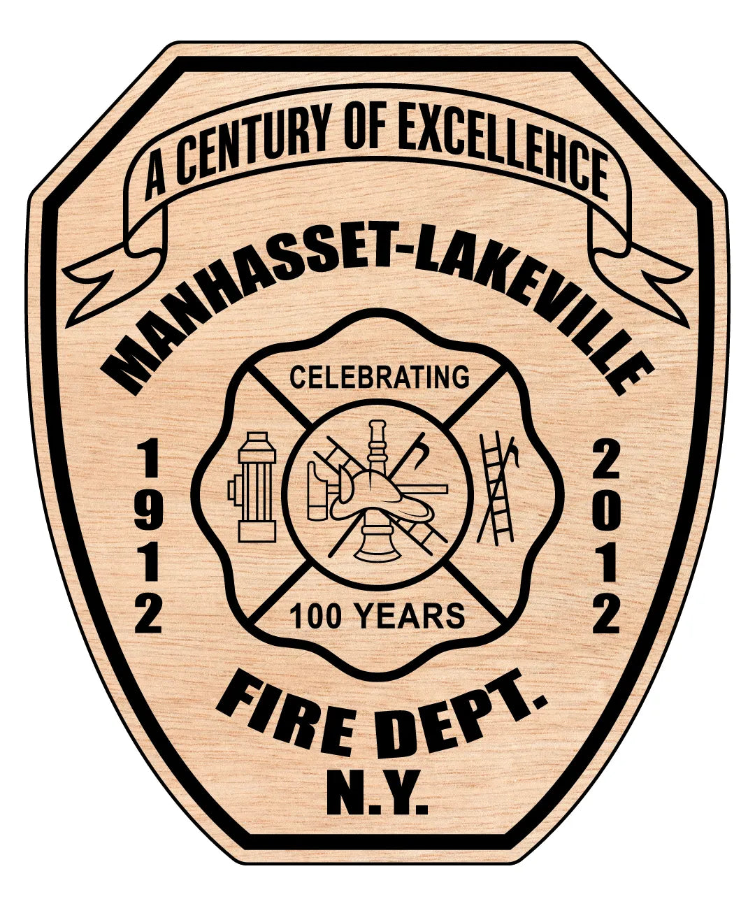 Manhasset-Lakeville Fire Department Patch SVG New York Firefighter Vector