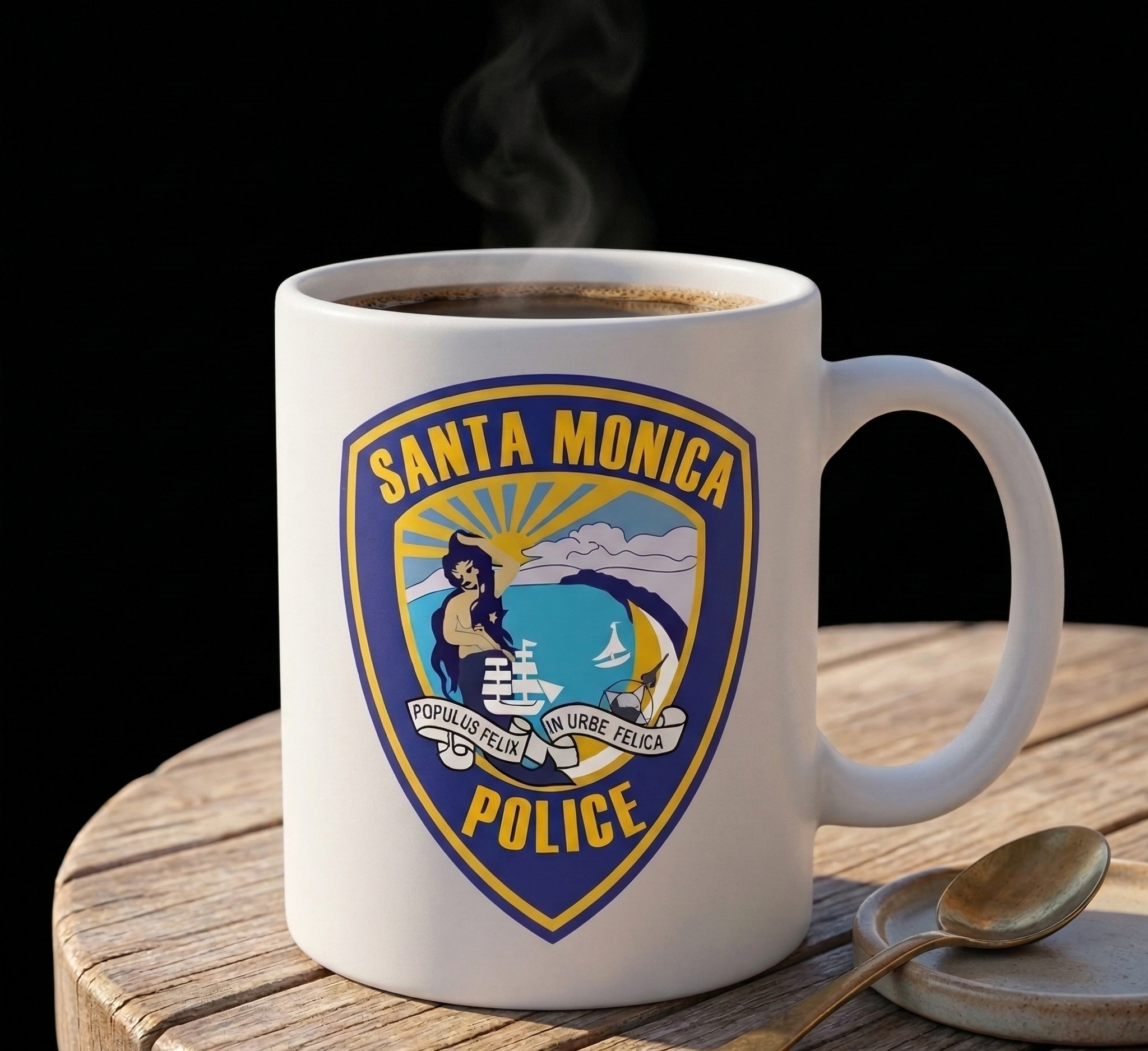 Santa Monica Police Patch SVG
California Law Enforcement Vector
Mermaid Coastal Police Emblem
Police Patch Engraving File
Santa Monica Sign CNC Router File