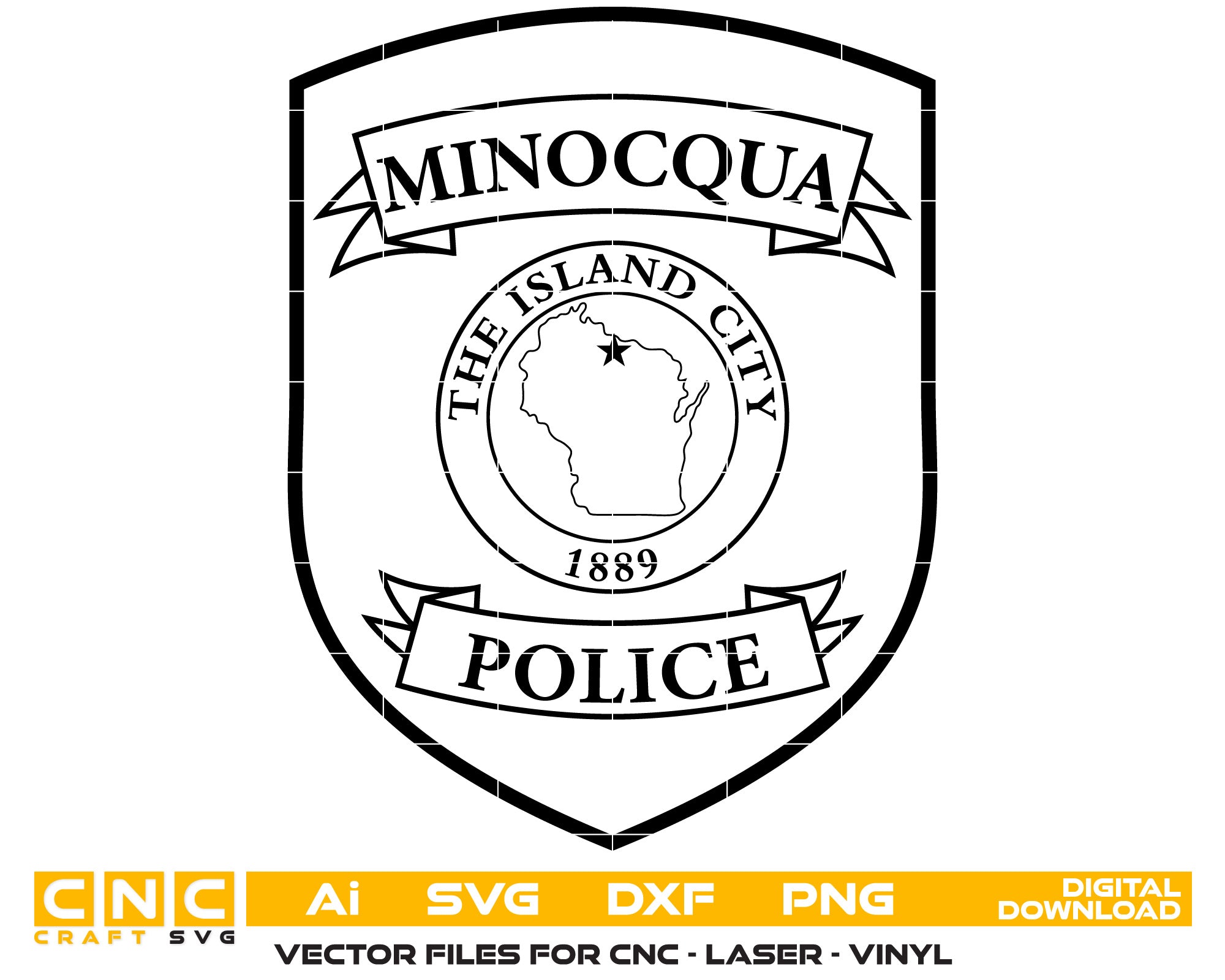 Minocqua Police Department Patch SVG
Minocqua Police Patch Vector
Law Enforcement Patch Minocqua
Police Department Patch SVG
Minocqua Police Department Emblem
