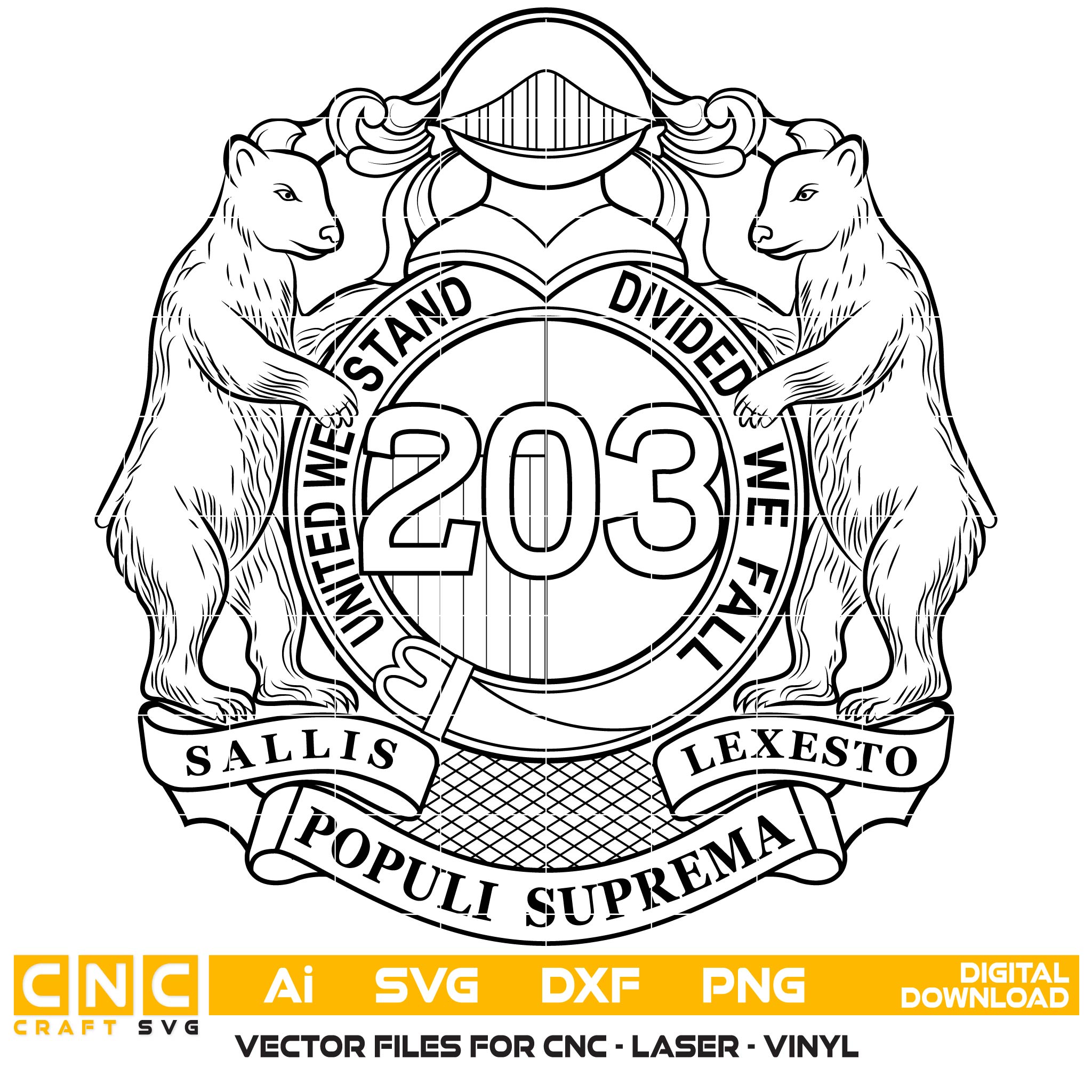 Missouri State Coat of Arms SVG for CNC
Great Seal of Missouri Vector for Laser Engraving
Missouri State Emblem Grizzly Bears for Wood Carving
Professional Missouri Seal Vector Design
Missouri Coat of Arms SVG for CNC Router Projects
