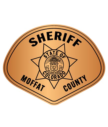 Moffat County Sheriff's Office Patch SVG Colorado Law Enforcement Vector
