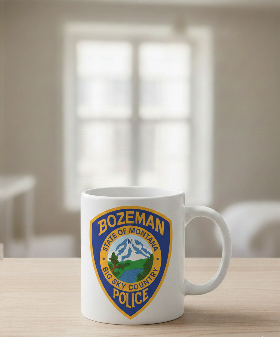 Bozeman Police Patch Color SVG
Montana Police Blue and Gold Vector
Big Sky Country Police Emblem Color
Law Enforcement Patch for Sublimation
Bozeman MT Police Logo Printable