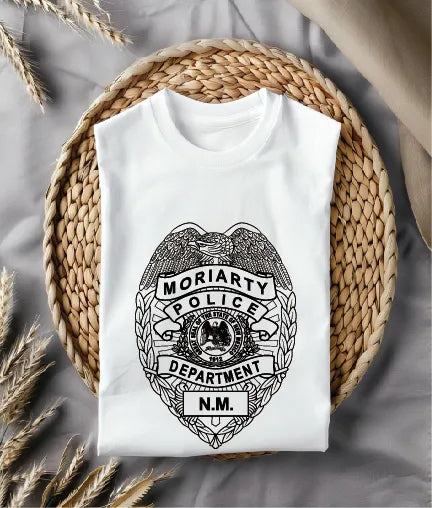 Moriarty Police Department Badge SVG New Mexico Law Enforcement Vector