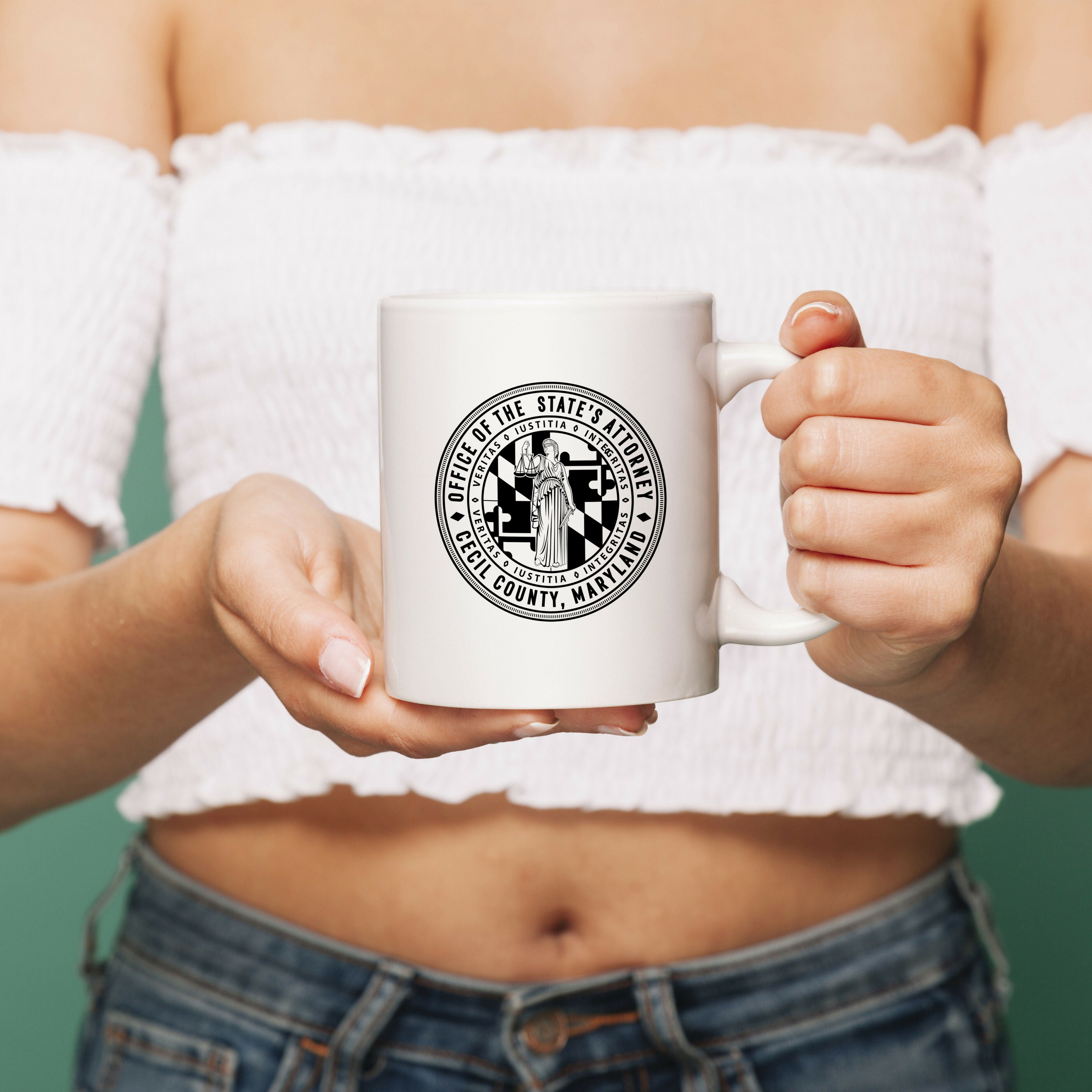 Attorney States Cecil County Maryland Mug Design