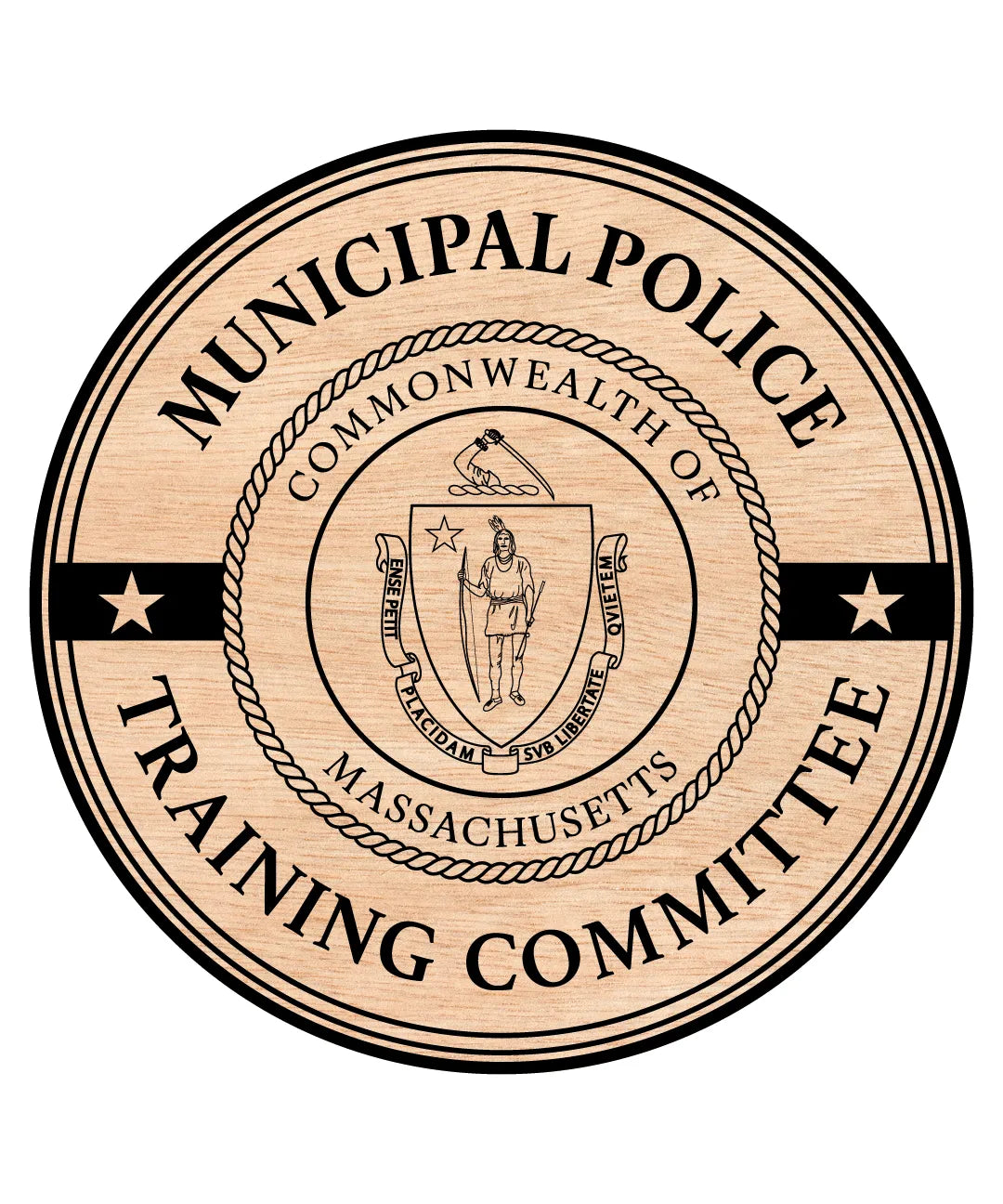 Municipal Police Training Committee Seal SVG Massachusetts Law Enforcement Vector