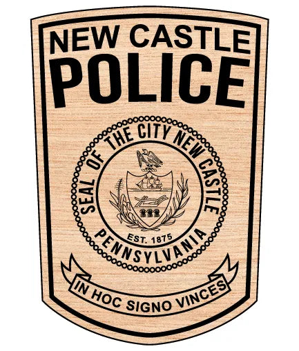 New Castle Police Department Patch Pennsylvania SVG Police Vector
