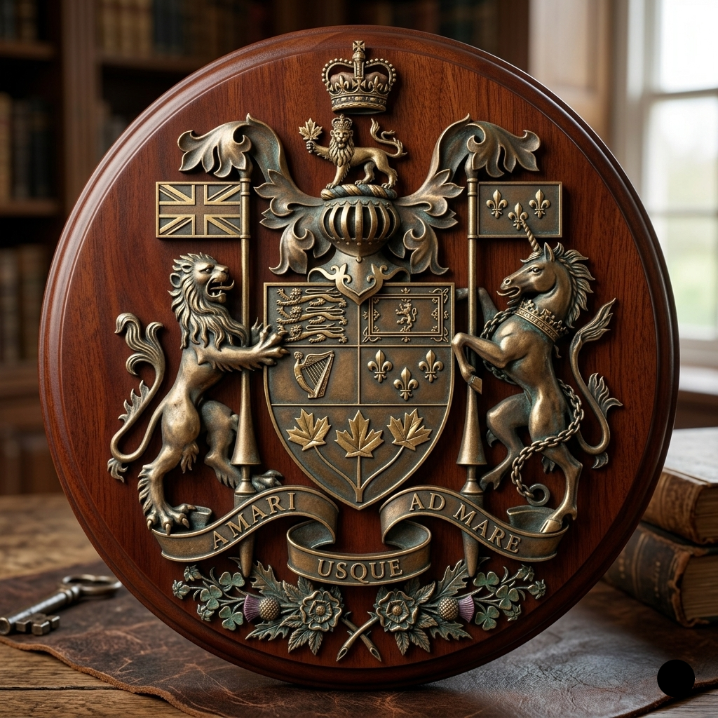 Coat of Arms of Canada SVG for CNC
Canada National Emblem Vector for Laser Engraving
Canadian Royal Shield Emblem for Wood Carving
Professional Canada Coat of Arms Vector Design
Canada SVG Emblem Logo for CNC Router Projects