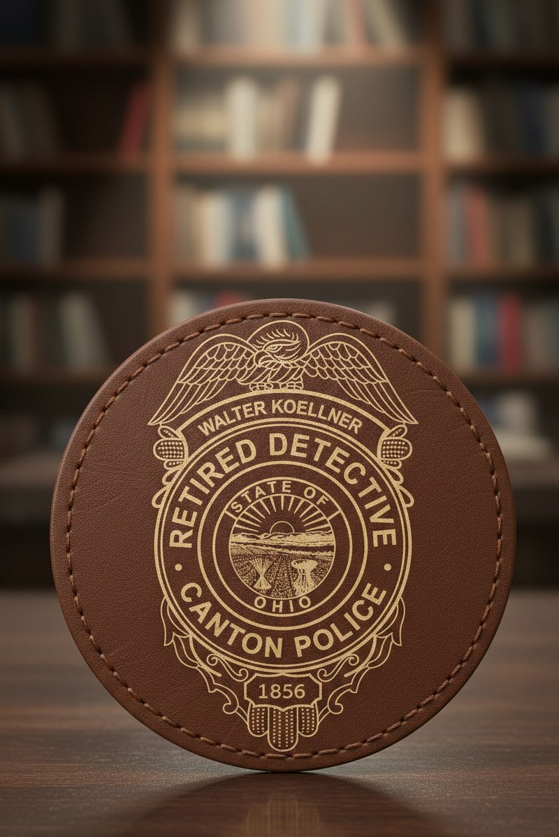 City of Canton Police Badge SVG
Ohio Law Enforcement Vector Design
State of Ohio Seal Police Emblem
Retired Detective Shield Engraving File
Canton OH Police Sign CNC File