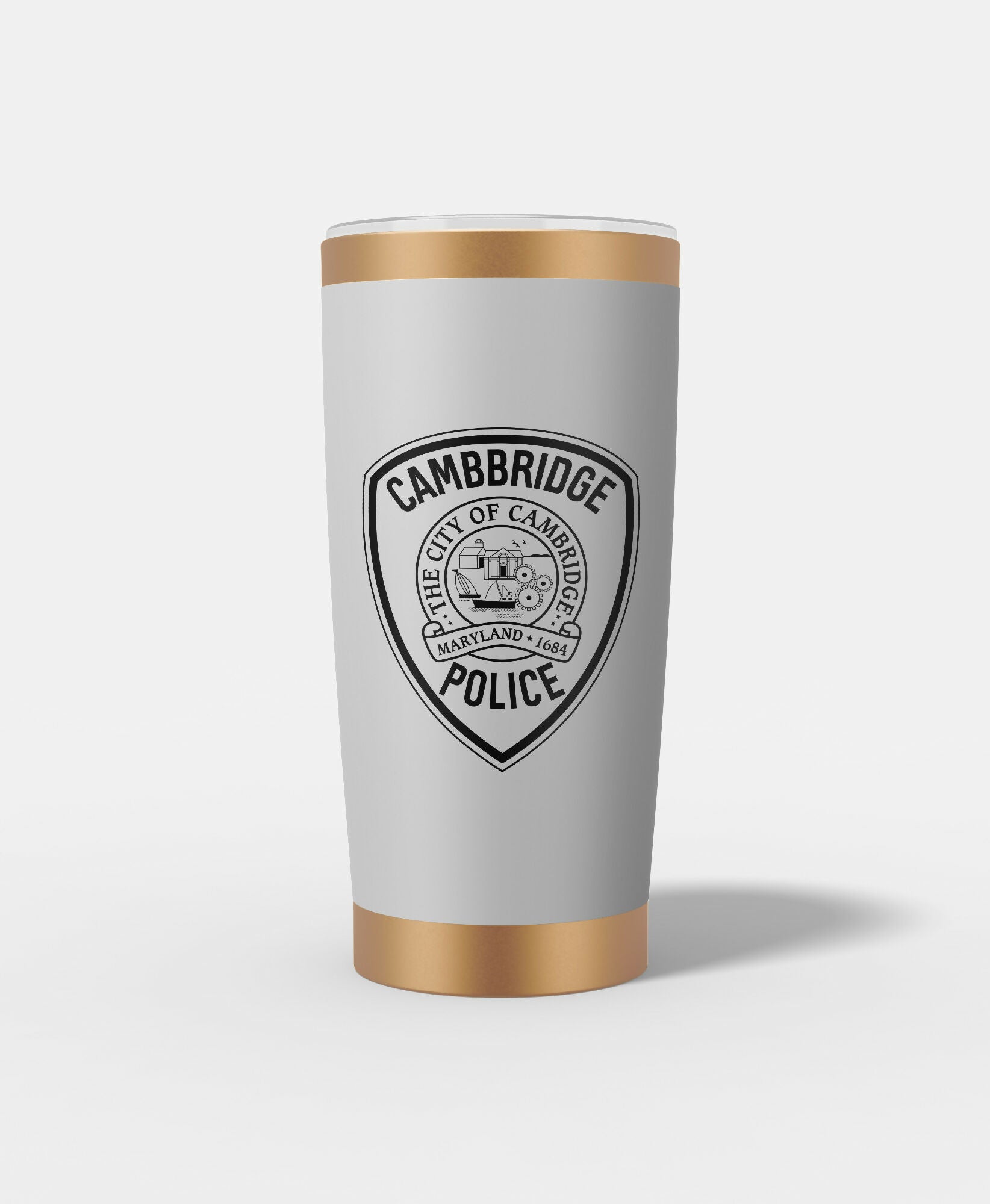 Cambbridge Maryland Police Patch Vector Art