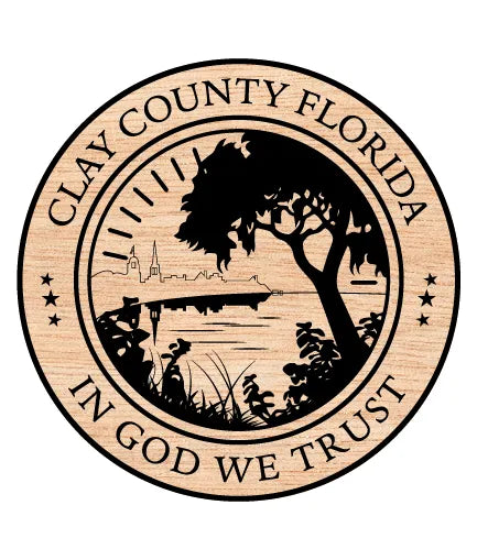 Seal of Clay County Florida SVG Government Vector
