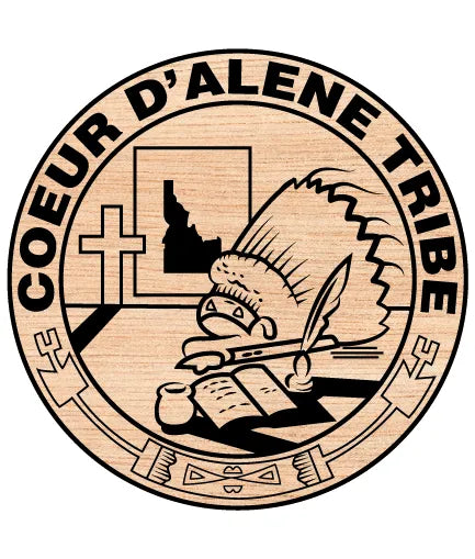 Seal of Coeur d'Alene Tribe SVG Native American Vector