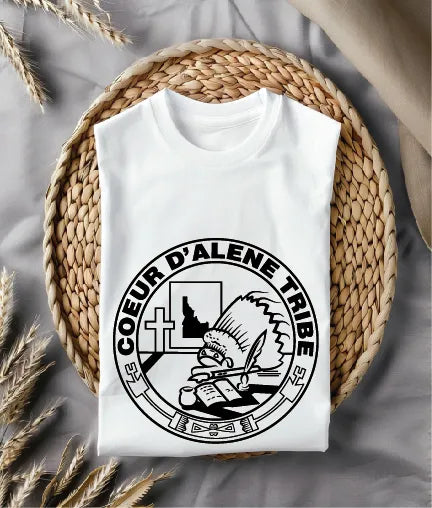 Seal of Coeur d'Alene Tribe SVG Native American Vector