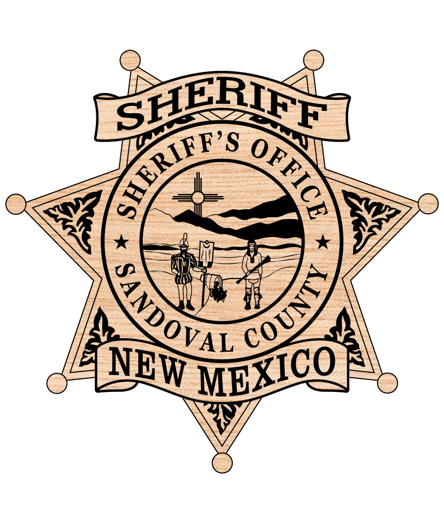 Sandoval County Sheriff’s Office Badge SVG
Sheriff’s Office Badge Vector Design
Law Enforcement Badge Color SVG
Sandoval County Sheriff Badge Vector
Sheriff’s Office Badge Collectible