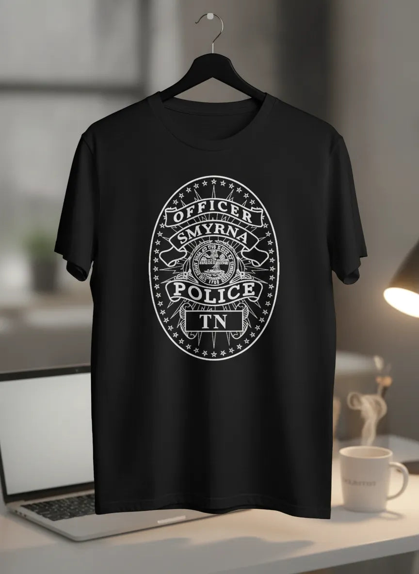 Smyrna TN Police Officer Badge SVG
Tennessee Law Enforcement Shield Vector
State of Tennessee Seal Engraving File
Star Border Police Badge Sign CNC File
Police Shield Vector for Laser Engraving