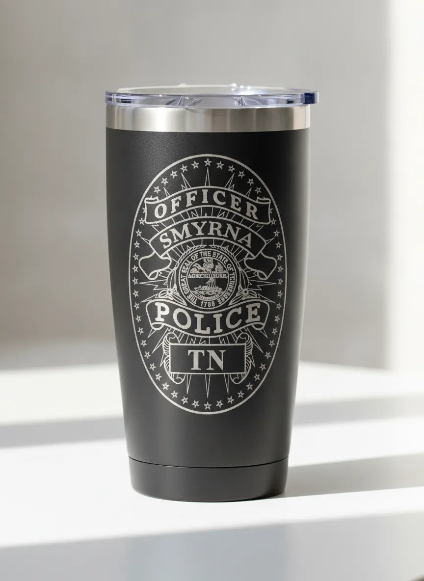 Smyrna TN Police Officer Badge SVG
Tennessee Law Enforcement Shield Vector
State of Tennessee Seal Engraving File
Star Border Police Badge Sign CNC File
Police Shield Vector for Laser Engraving