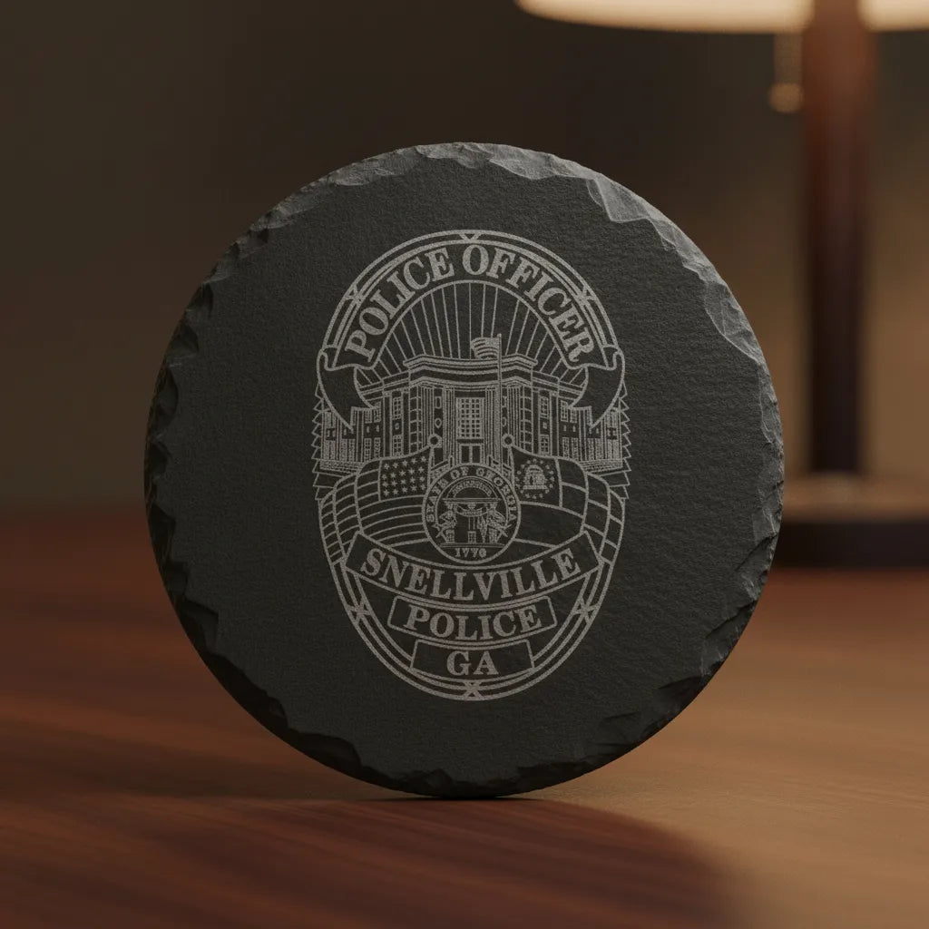 Snellville GA Police Officer Badge SVG
Georgia Law Enforcement Shield Vector
State of Georgia Seal Engraving File
Crossed Flags Police Badge Sign CNC
Police Shield Vector for Laser Engraving