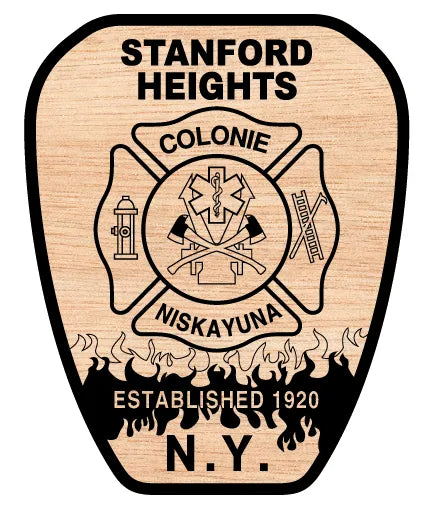 Stanford Heights Fire Department Patch New York SVG Fire Rescue Vector