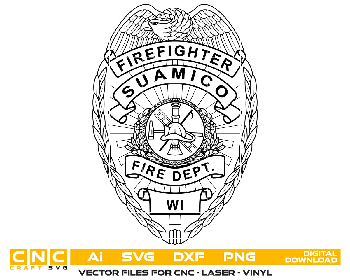 suamico-fire-department-firefighter-badge-wisconsin-svg