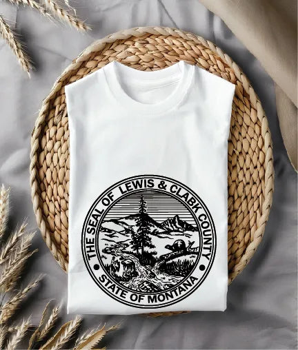 The Seal Of Lewis And Clark County Montana SVG Government Vector