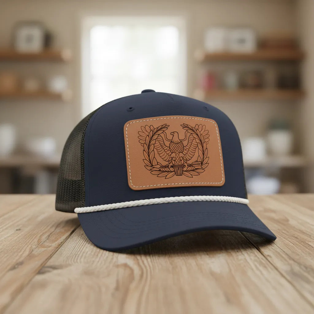 U.S. Army Warrant Officer Badge SVG
Military Eagle Rising Vector Design
Warrant Officer Badge Engraving File
Army Veteran Sign CNC File
Military Insignia Vector for Laser Cutting