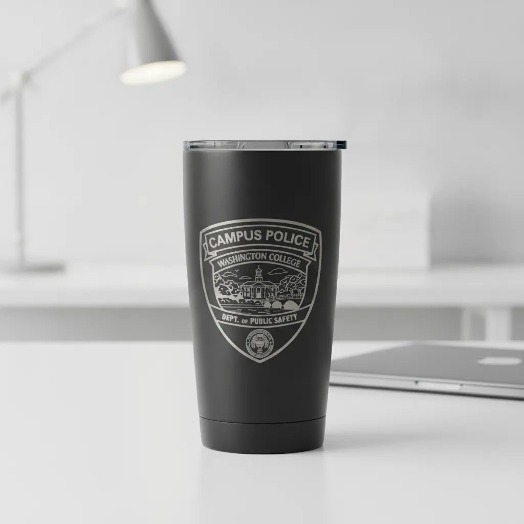 Washington College Campus Police SVG
University Public Safety Shield Vector
College Campus Scenic Engraving File
Campus Police Badge Sign CNC File
Dept of Public Safety Vector for Lasers