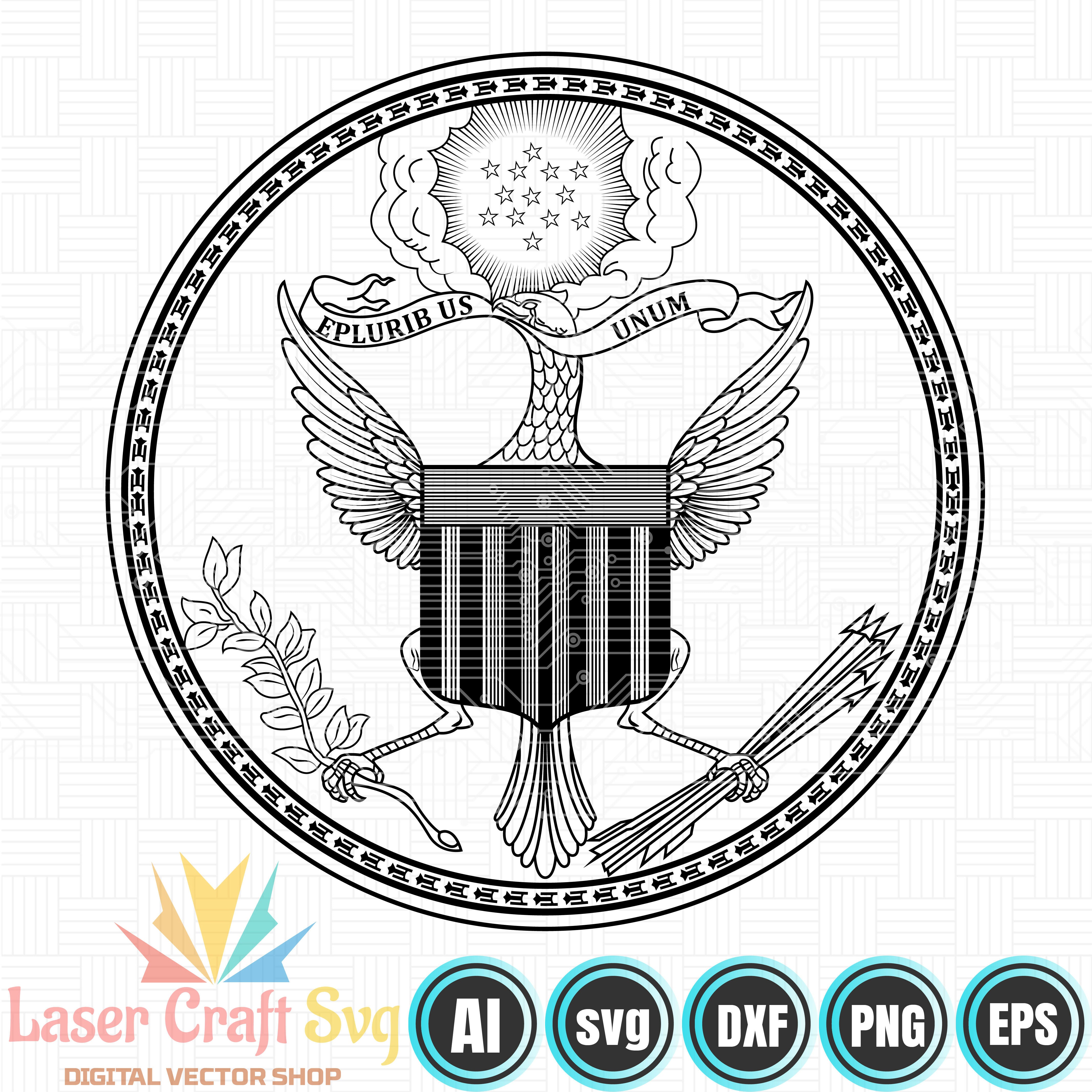 Great Seal of Usa Svg-01