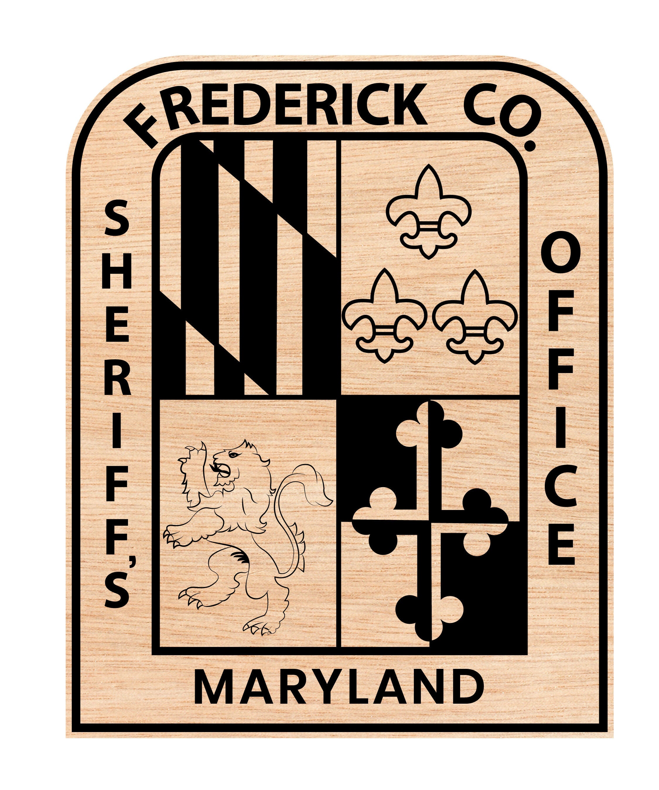 Frederick Co Sheriff’s Officer Maryland Badge