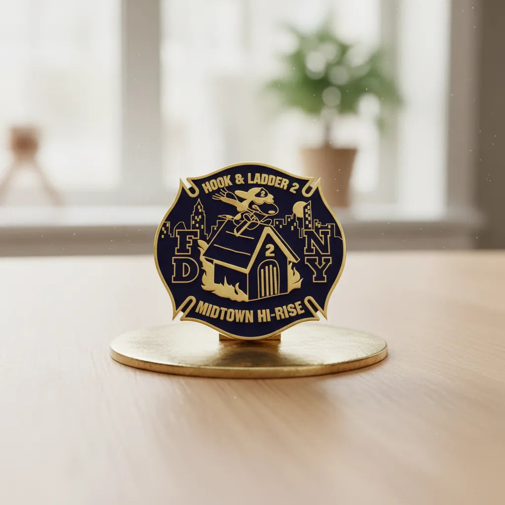 FDNY Hook & Ladder 2 Patch SVG

New York Fire Department Vector Design

Firefighter Mascot Engraving File

Midtown Hi-Rise Fire Sign CNC File

FDNY Maltese Cross Vector for Laser Cutting