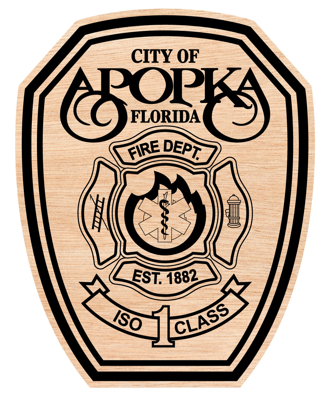 Apopka Fire Department Badge