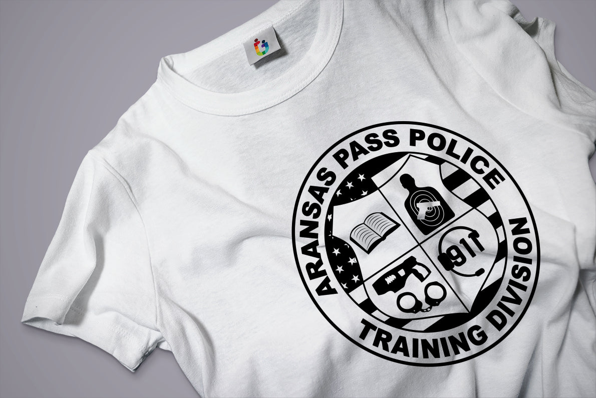 Aransas Pass Police Training Division Logo, Texas
