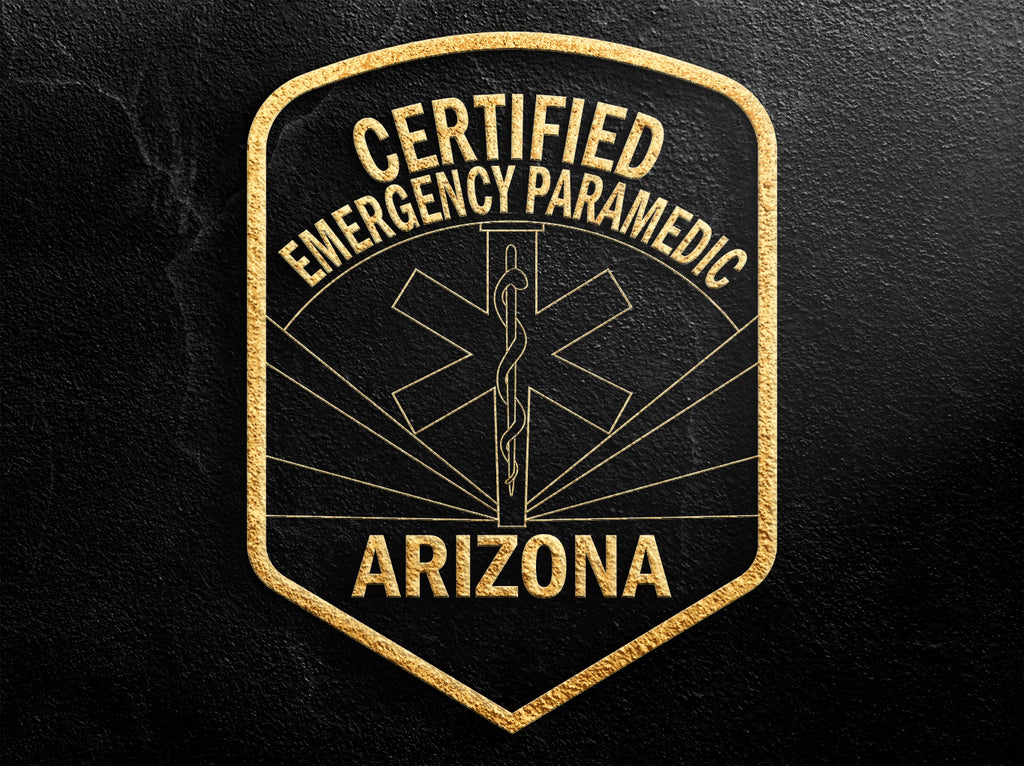 Paramedic Programs In Arizona Arizona Certified Emergency Paramedic Patch