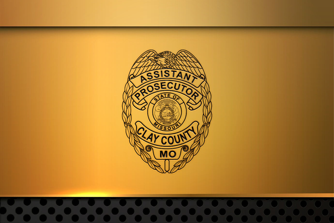 Assistant Prosecutor Badge Clay County, MO