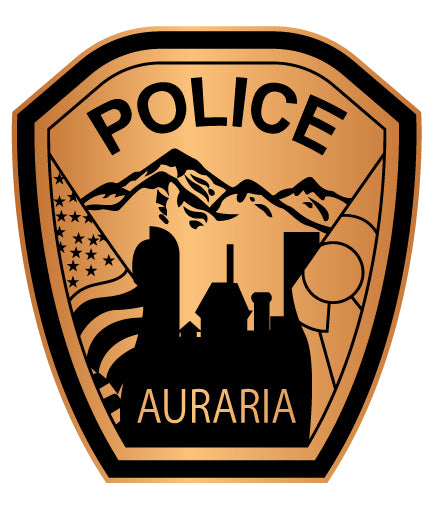 Auraria Police Badge SVG | Law Enforcement Vector File for CNC, Laser, and Vinyl Projects