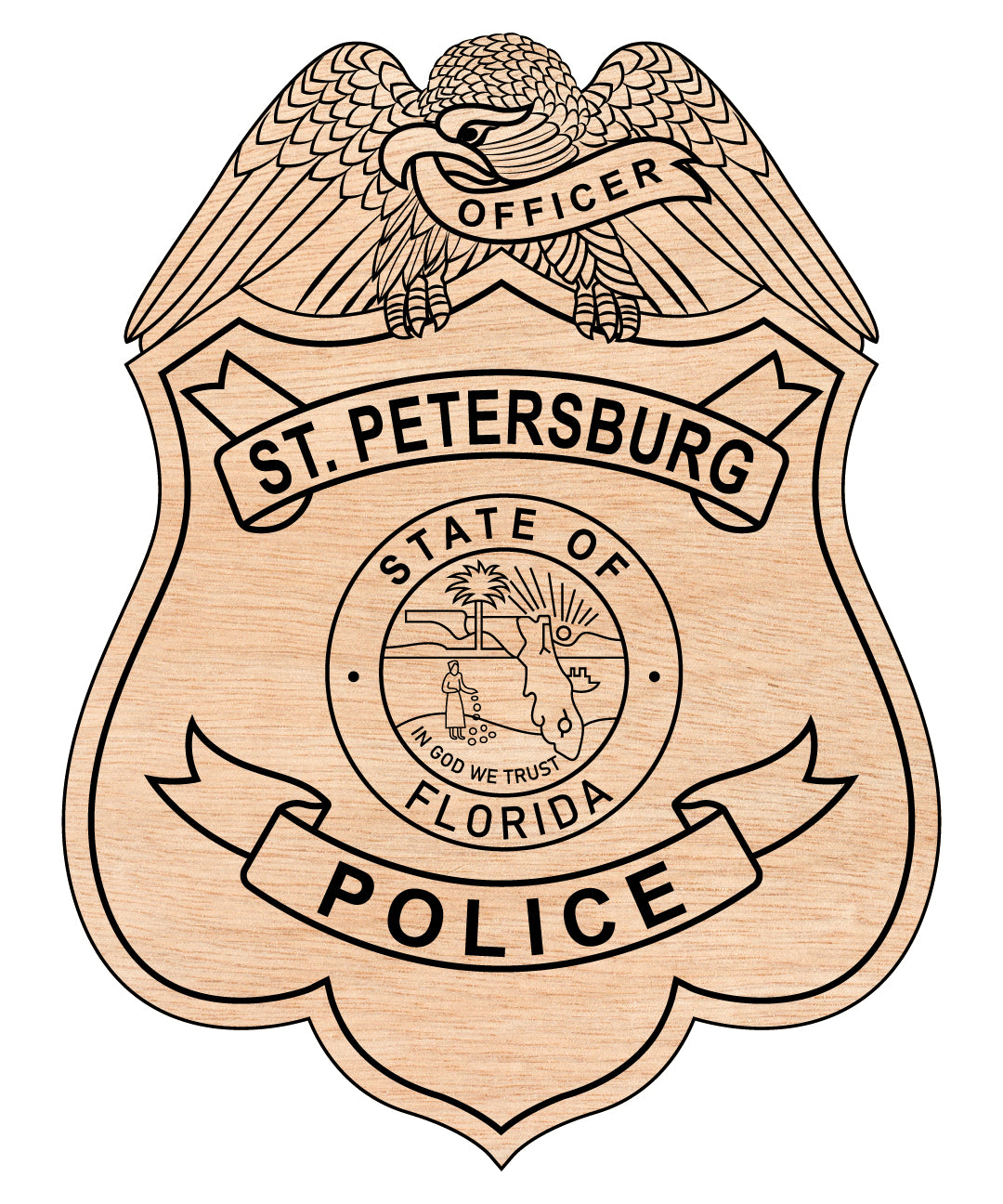St. Petersburg Police Officer Badge SVG
St Petersburg Police Officer Badge Vector
St Petersburg Police Emblem Design
Police Officer Badge SVG St Petersburg
St Petersburg Law Enforcement Officer Badge
