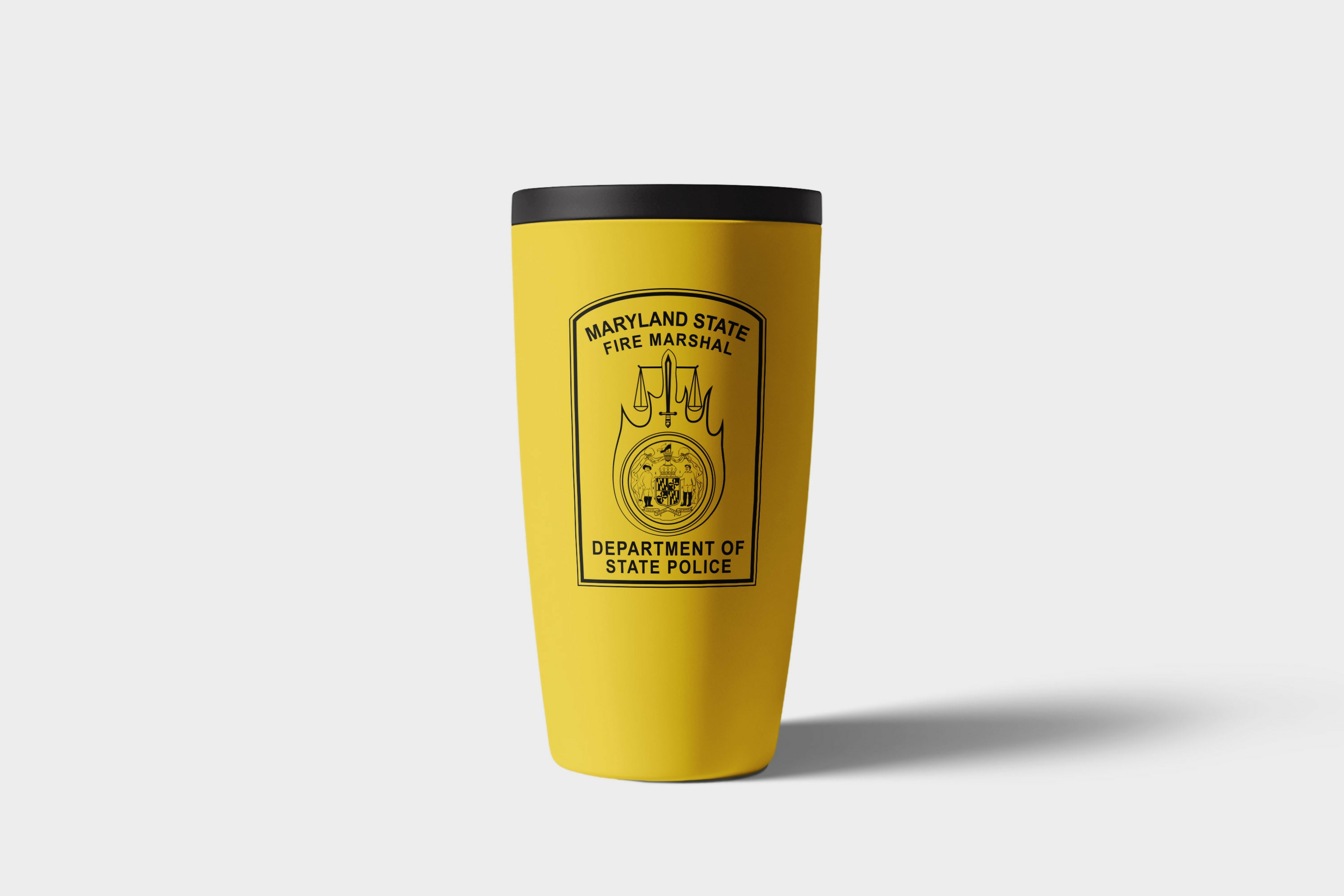 Maryland  State Fire Marshal Police Department badge Mug