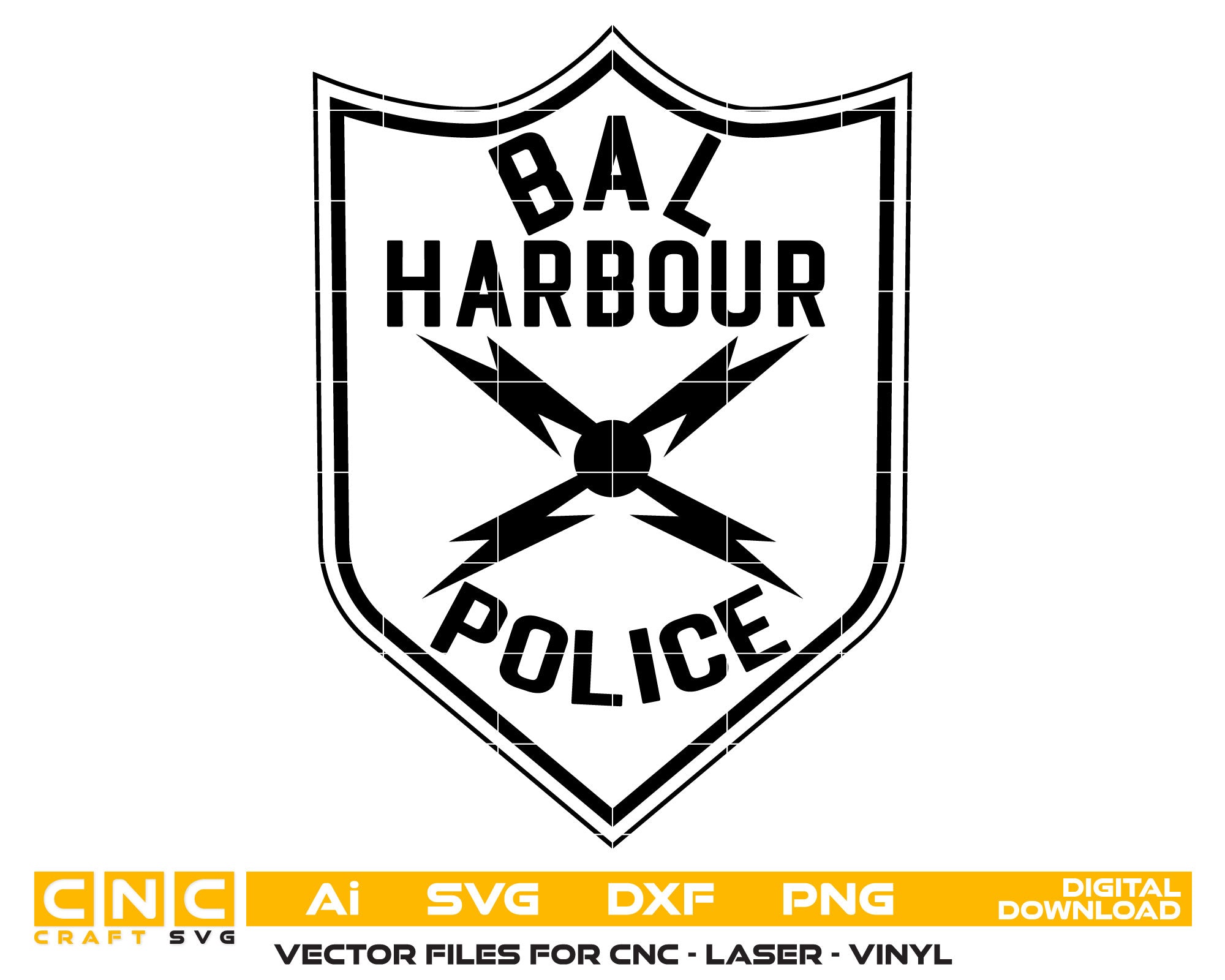 Bal Harbour Fire Department Patch Florida