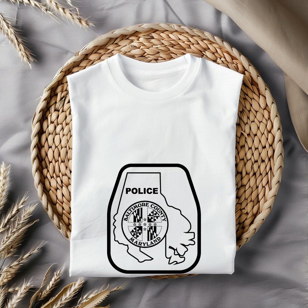 Baltimore County Police Department Patch SVG, Baltimore County PD Patch Vector, Maryland Police Emblem SVG, Law Enforcement Patch Design, BC Police Patch Logo