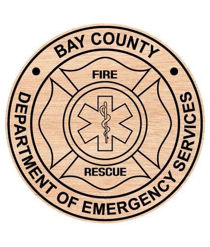 Bay County Fire Department Patch