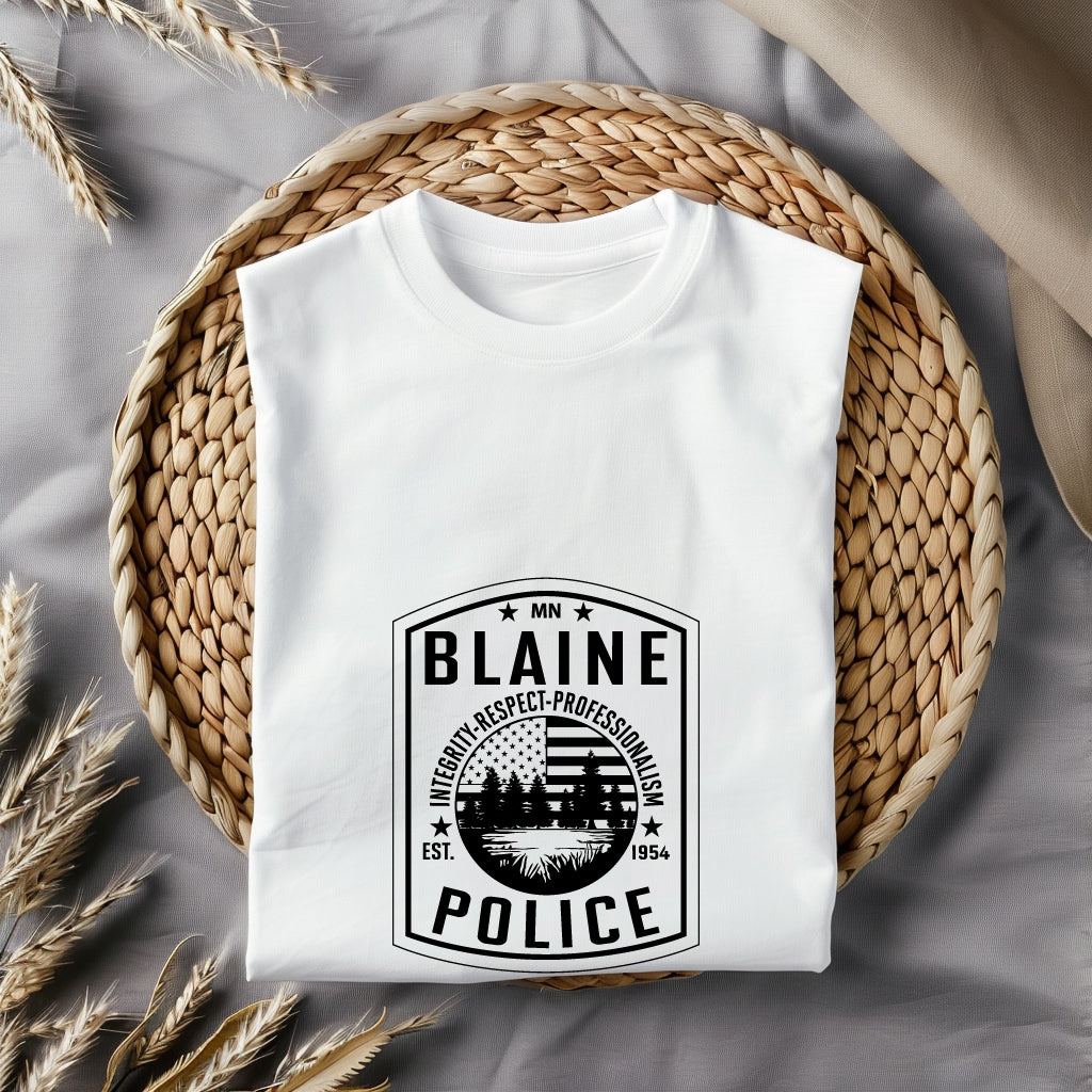 Blaine Police Officer Badge SVG, Police Badge Vector, Blaine Police Officer Badge, Law Enforcement Badge SVG, Police Officer Badge Vector