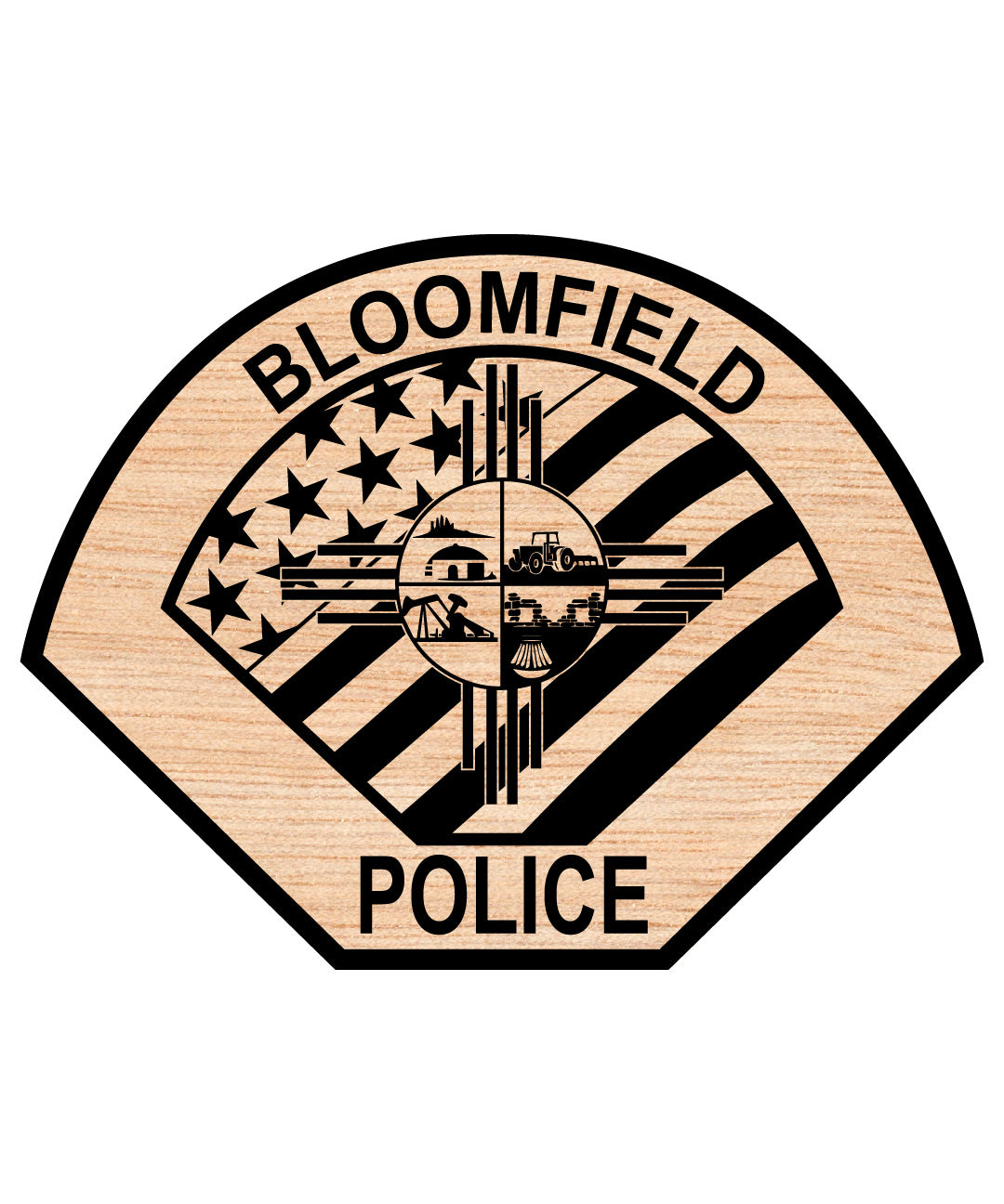 Bloomfield Police Department Patch SVG, Police Patch Vector, Bloomfield Police Patch, Law Enforcement Patch SVG, Police Department Patch Vector