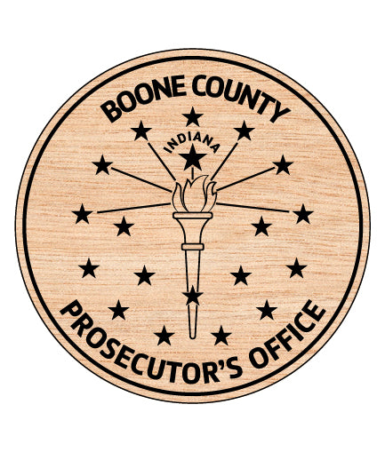 Boone County Prosecutor's Office Logo Indiana SVG - Laser Cut File or CNC