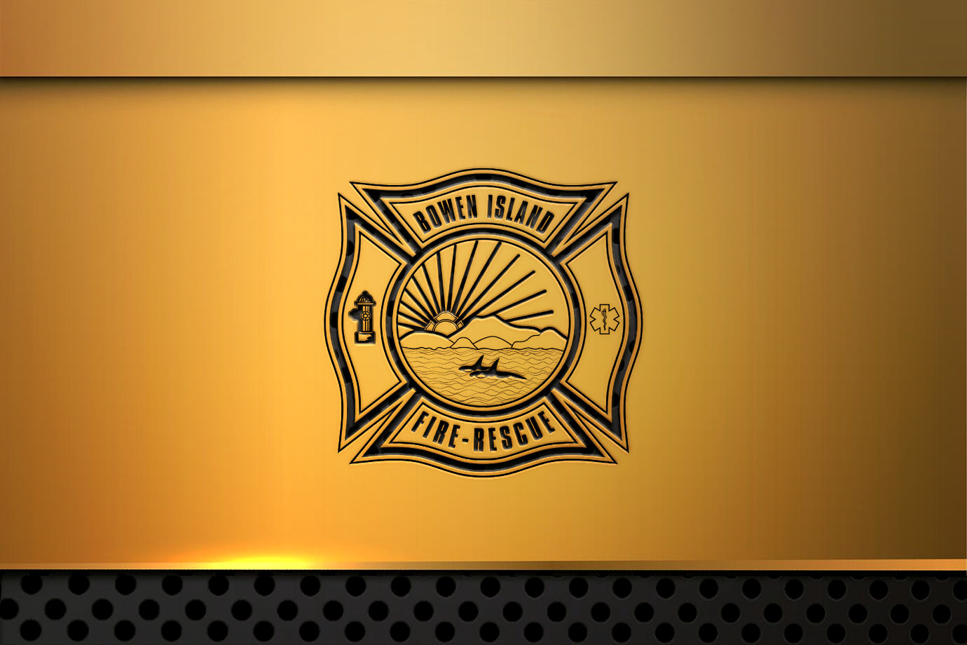 Bowen Island Fire-Rescue Patch