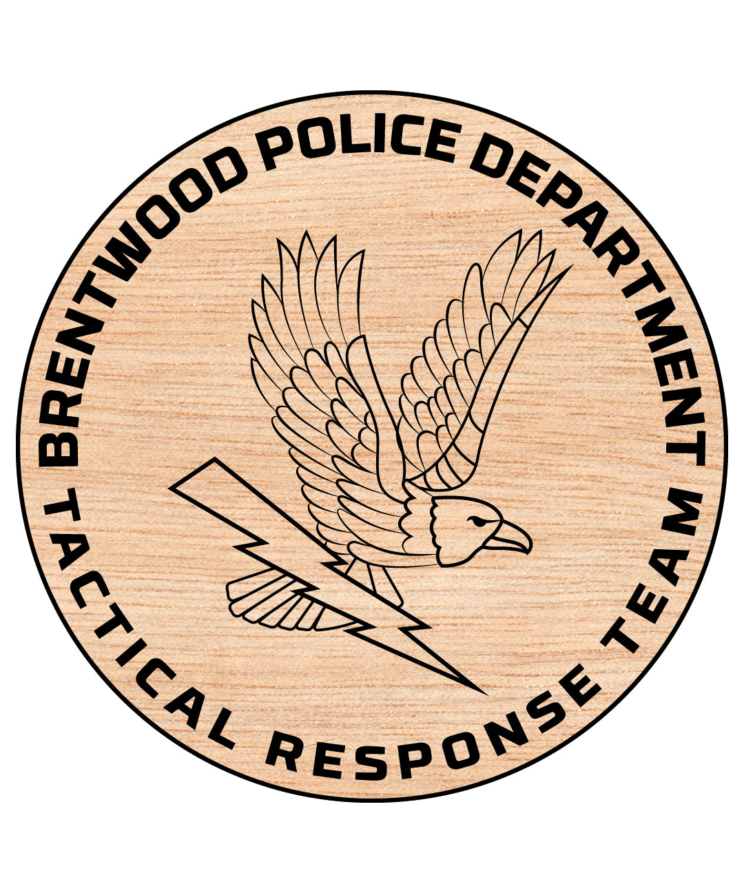 Brentwood Police Department Tactical Response Team Logo SVG, Brentwood PD Tactical Logo Vector, Police Tactical Team Emblem SVG, Law Enforcement Logo Design, Tactical Response Team SVG