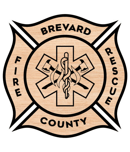 Brevard County Fire Rescue Department Badge