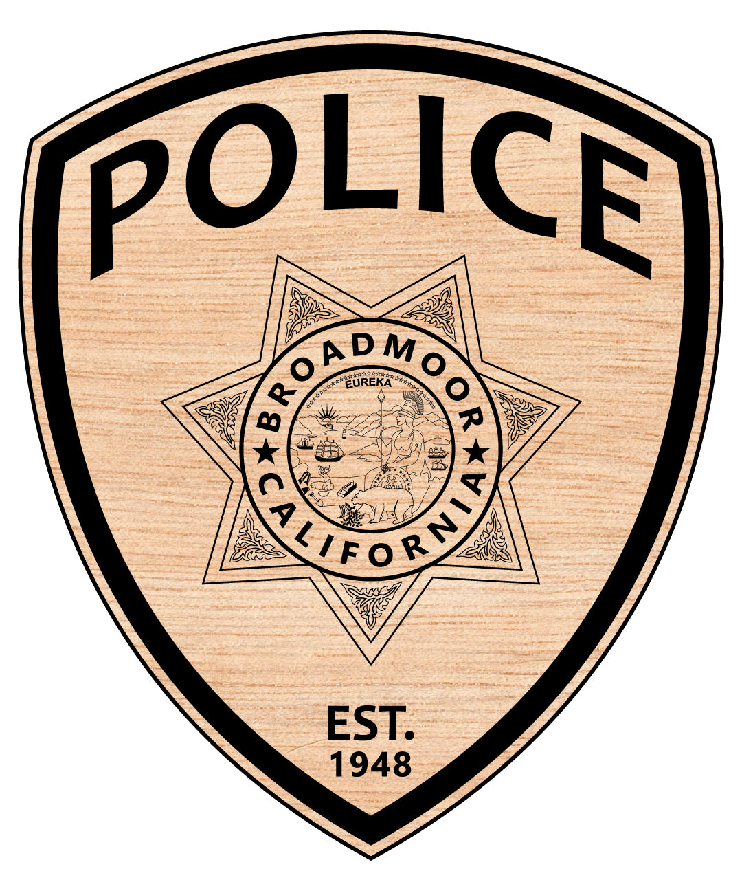 Broadmoor Police Department Patch SVG, Broadmoor CO Police Patch Vector, Colorado Police Emblem SVG, Law Enforcement Patch Design, Broadmoor PD Patch Logo