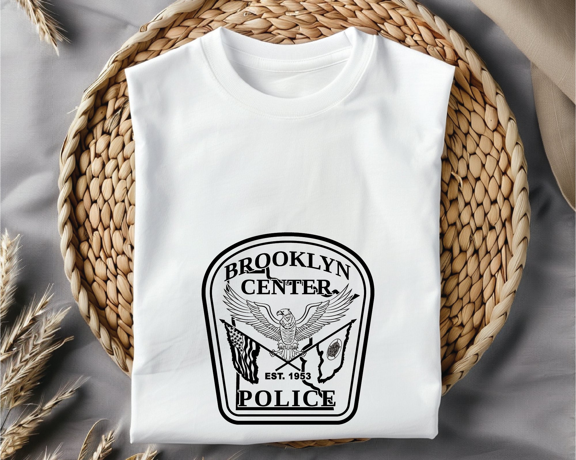 Brooklyn Center Police Logo SVG, Minnesota Police Logo Vector, Brooklyn Center Police Department Logo, Law Enforcement Logo SVG, Police Department Emblem Vector