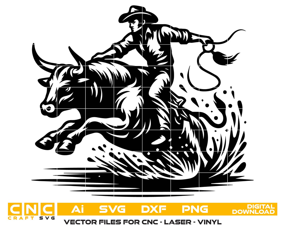 Bull Rushes Svg Bull Rush Ride SVG