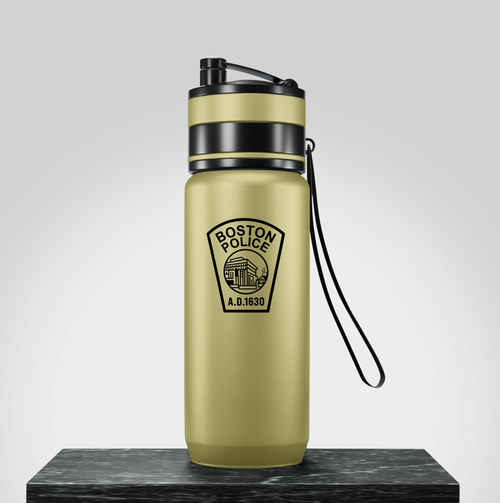 Boston Police Department Patch Tumbler