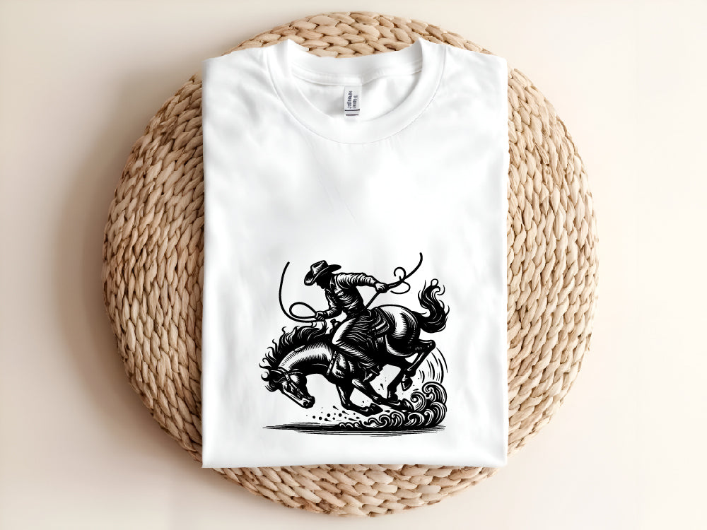 Bull Rider Vector